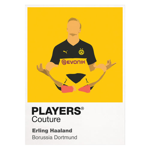 Erling Haaland Borussia Dortmund Icon Frame — White