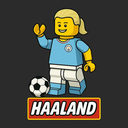 Erling Haaland Toy Logo Players Couture Mens T-Shirt
