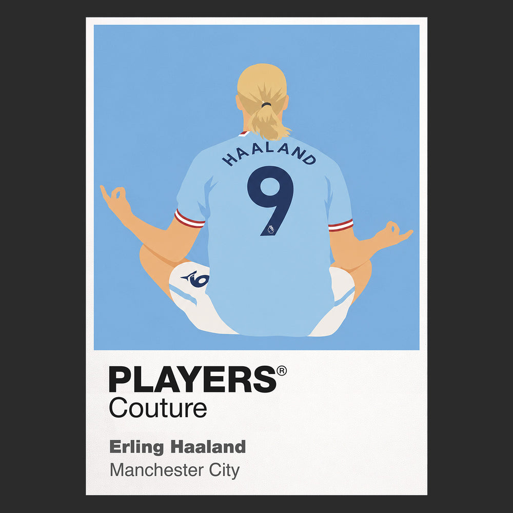 Erling Haaland Manchester City Yoga Icon Frame Men's T-Shirt
