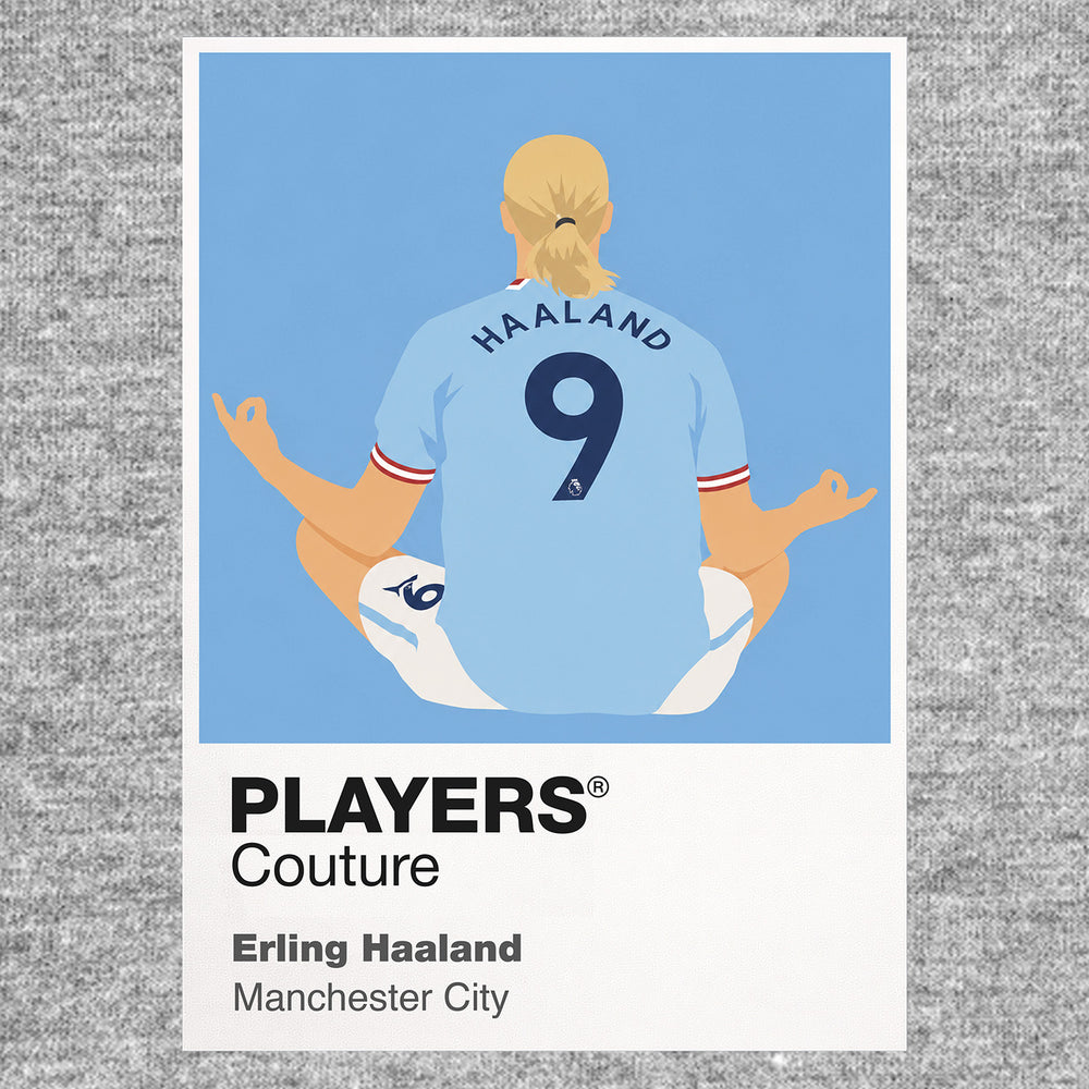 Erling Haaland Manchester City Yoga Icon Frame Men's T-Shirt