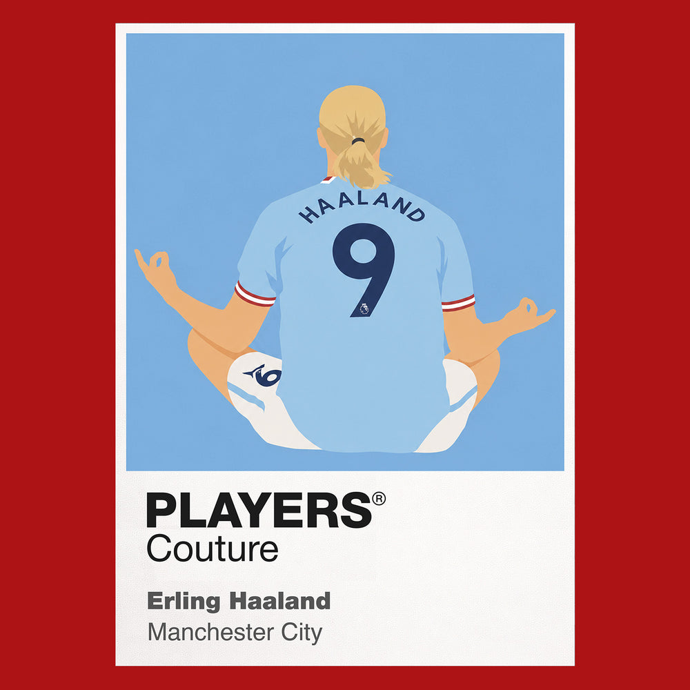 Erling Haaland Manchester City Yoga Icon Frame Men's T-Shirt