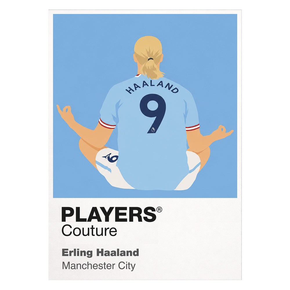 Erling Haaland Manchester City Yoga Icon Frame Men's T-Shirt