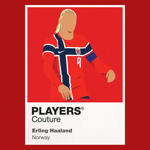 Erling Haaland Players Couture Frame Red