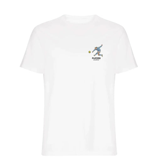 Erling Haaland t-shirt – white men's t-shirt featuring the Erling Haaland Players Couture logo