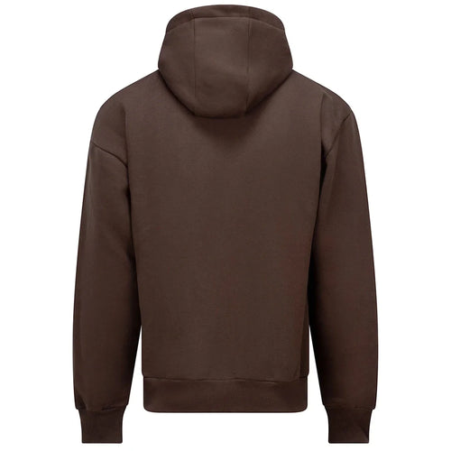 Essentials Collection hoodie – red men's hoodie with white Essentials Collection letters and Players Couture logo on the