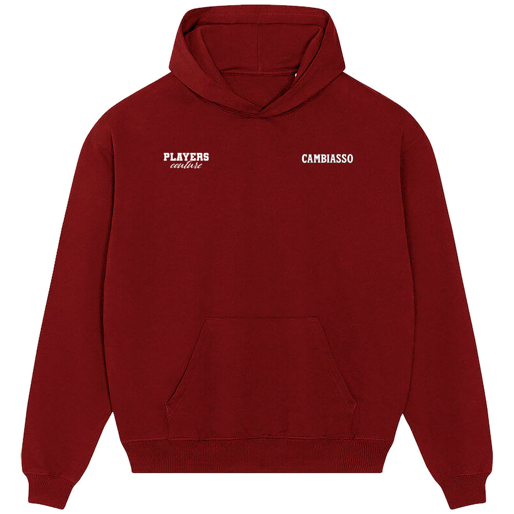 Esteban Cambiasso Logo Players Couture Men's Casual Hoodie Red