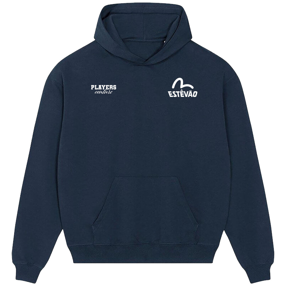 Estevao Logo Players Couture Men's Casual Hoodie Navy