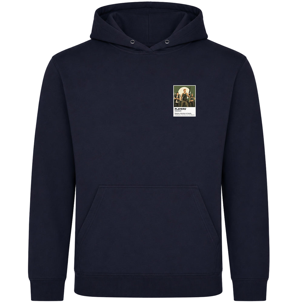 Eugene, Abraham And Rosita The Walking Dead TV Icon Frame Men's Hoodie