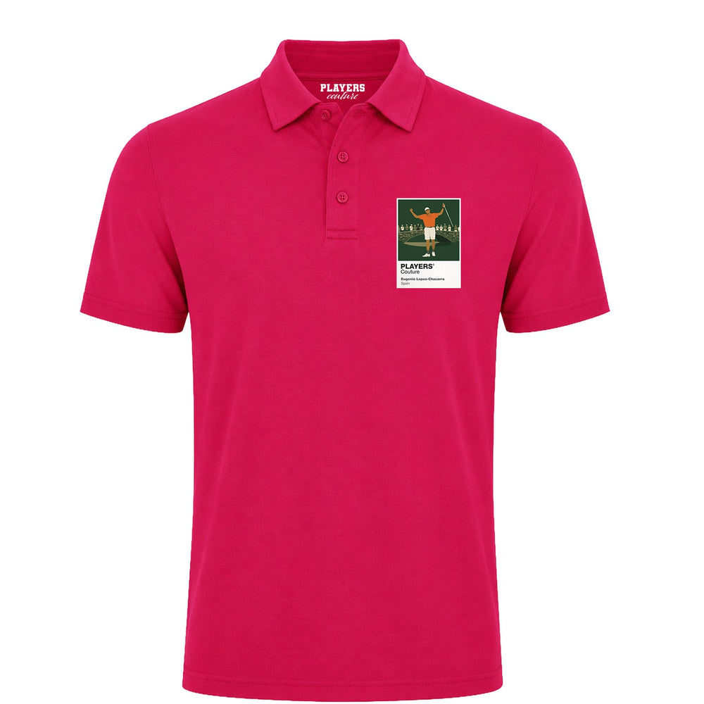 Eugenio Lopez-Chacarra Golf Icon Frame Men's Polo Shirt – image 16
