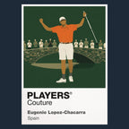 Eugenio Lopez-Chacarra Golf Icon Frame Men's T-Shirt – image 13