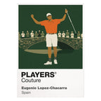 Eugenio Lopez-Chacarra Golf Icon Frame Men's Polo Shirt – image 1