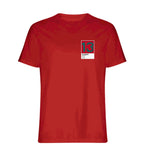Eusebio 13 Football t-shirt – red men's t-shirt featuring the Eusebio 13 Football Players Couture logo
