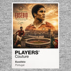 Eusebio Portugal Atlas Frame artwork by Players Couture