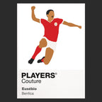 Eusebio Benfica Icon Frame — art card and garment shots
