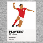 Eusebio Benfica Icon Frame Men's T-Shirt
