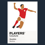 Eusebio Benfica Icon Frame — art card and garment shots