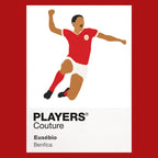 Eusebio Benfica Icon Frame Men's T-Shirt