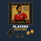 Eusebio 1P 8-Bit hoodie retro gaming design by Players Couture