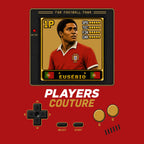 Eusebio 1P 8-Bit t-shirt retro gaming design by Players Couture