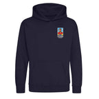 Eusebio World Cup Sticker Kids Hoodie – eusebio sticker kids navy hoodie Players Couture design
