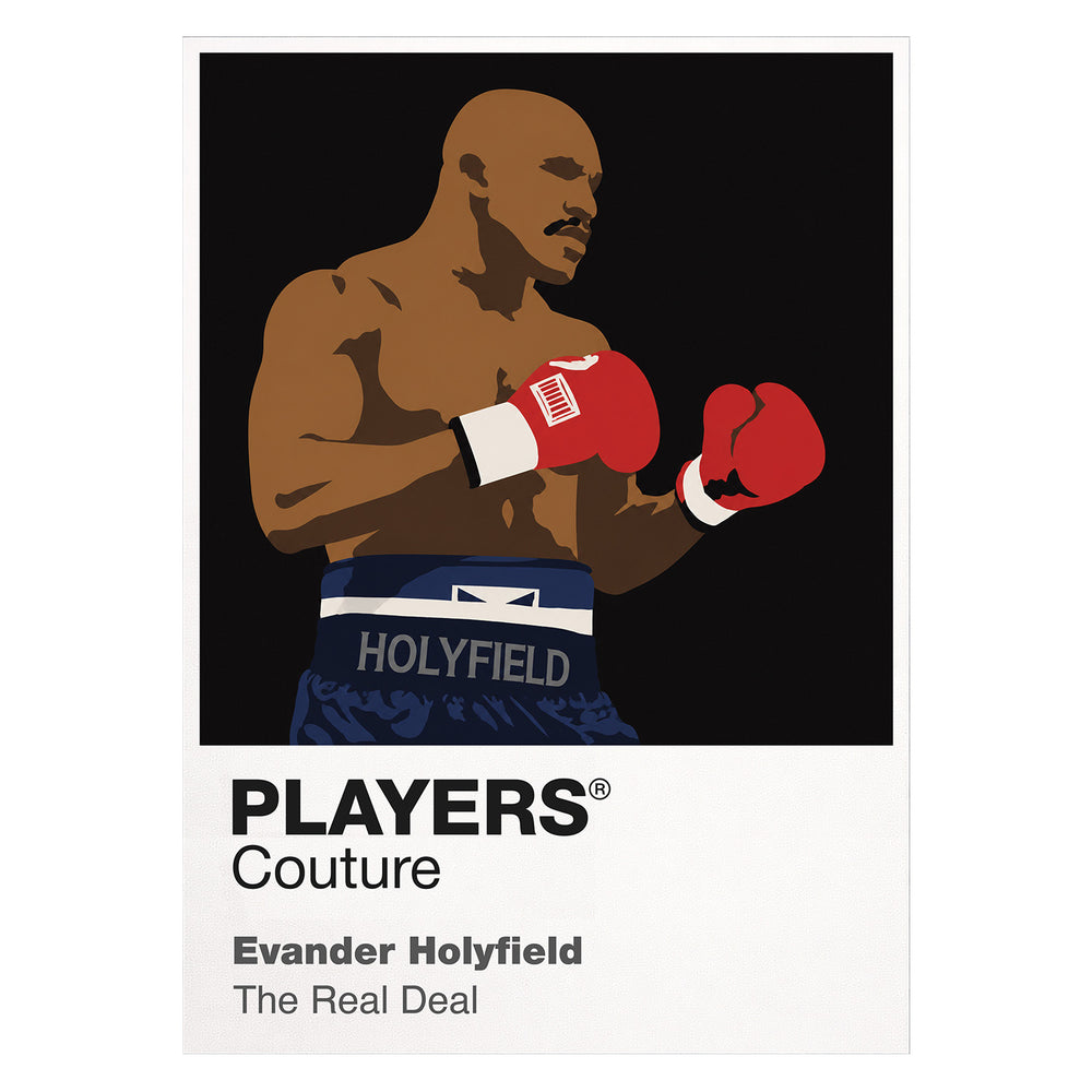 Evander Holyfield Boxing Icon Frame - Icon Design
