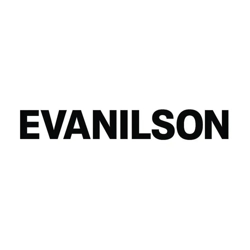 Evanilson Logo Men's T-Shirt – white close-up detail shot of the Evanilson Players Couture logo design