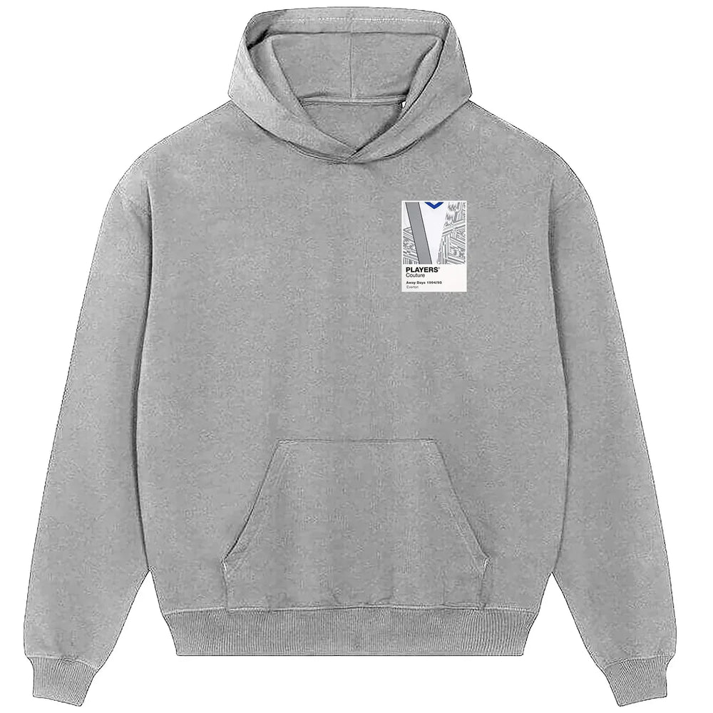 Everton Grey 95 hoodie – grey men's hoodie featuring the Everton Grey 95 Players Couture logo