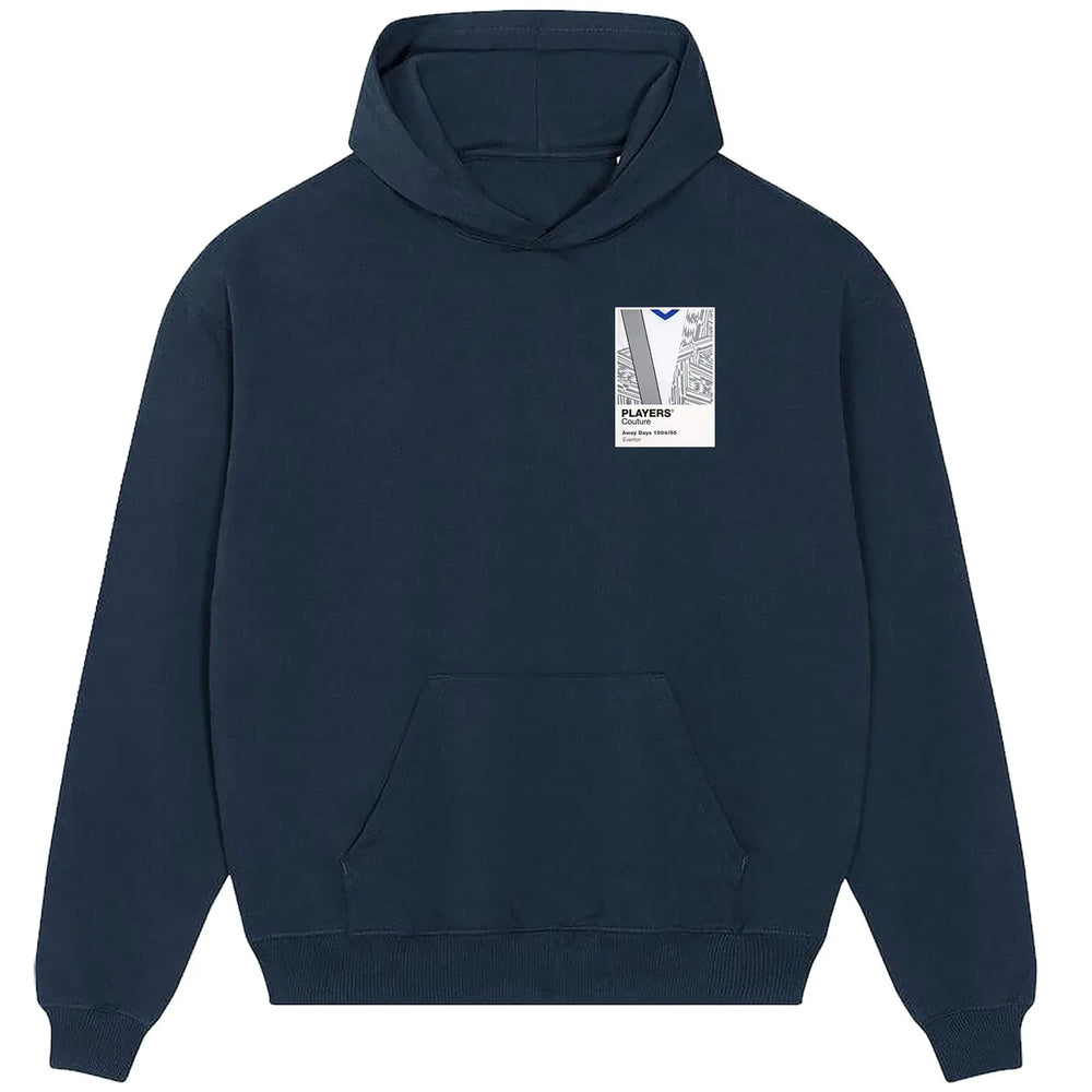 Everton Grey 95 hoodie – grey men's hoodie featuring the Everton Grey 95 Players Couture logo