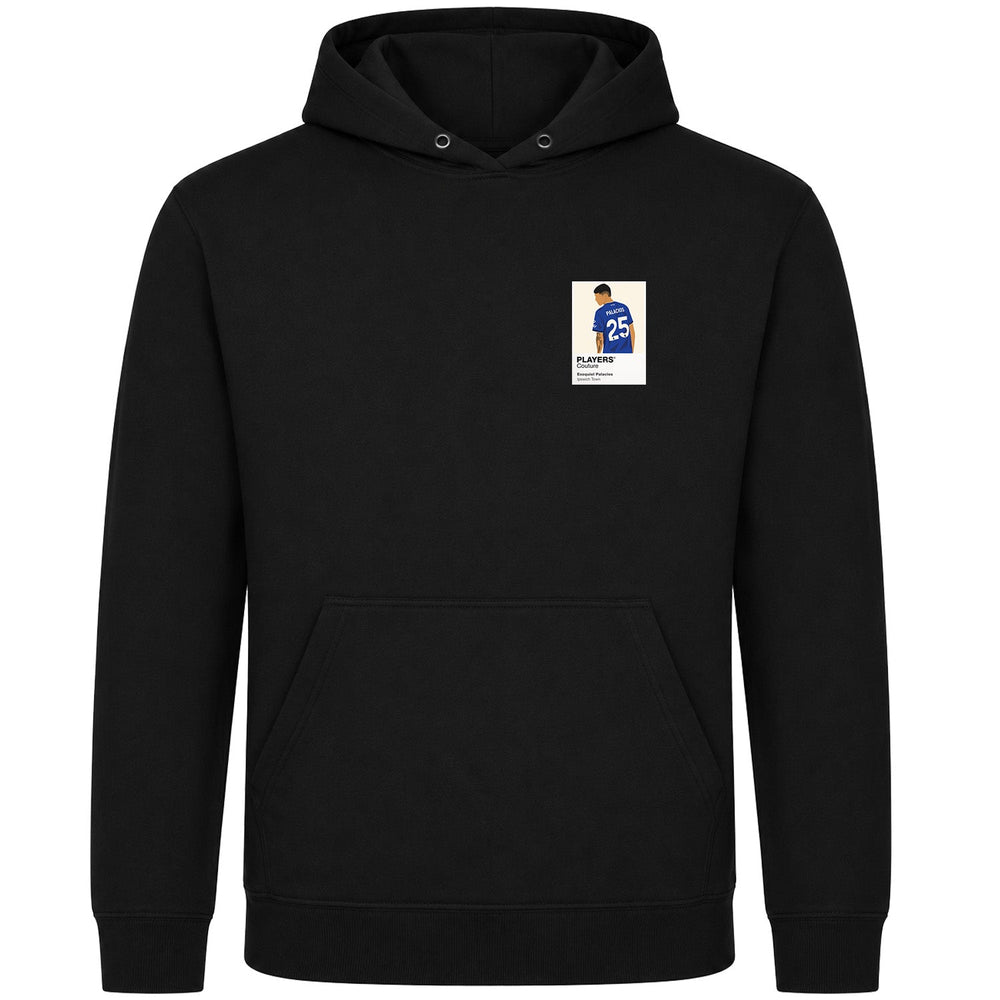 Exequiel Palacios Ipswich Town Icon Frame Men's Hoodie – black