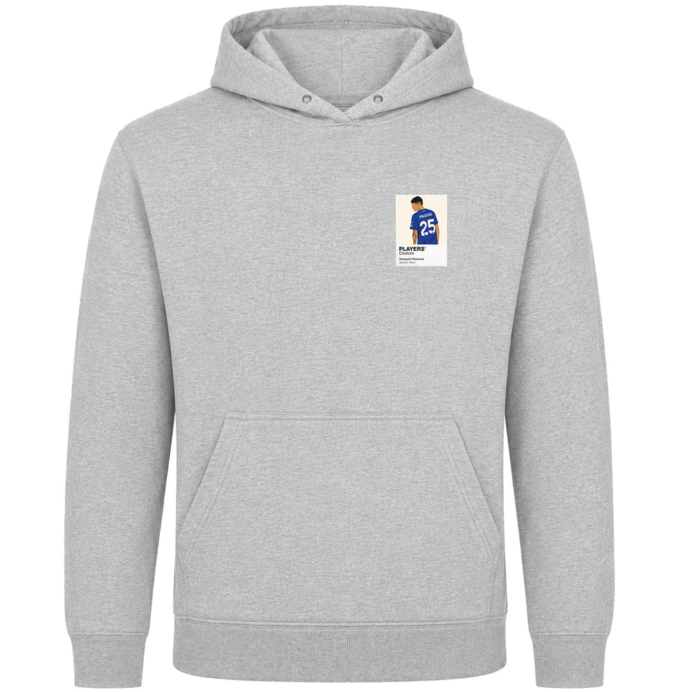 Exequiel Palacios Ipswich Town Icon Frame Men's Hoodie – grey