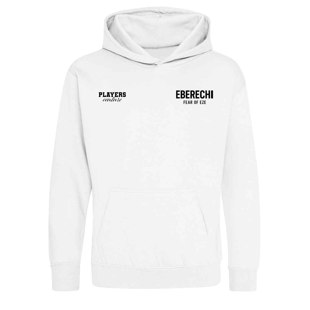 Eberechi Eze Logo Players Couture Kids Hoodie White