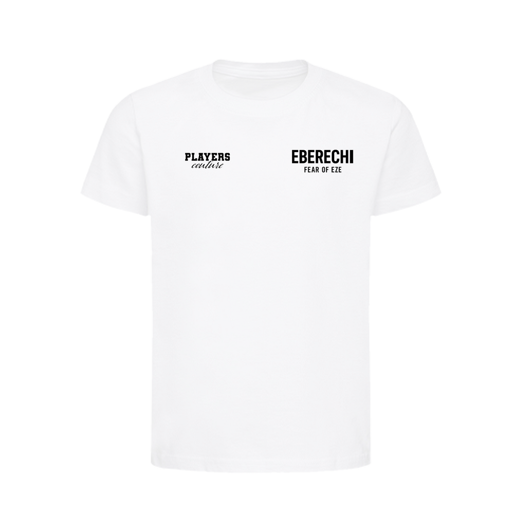 Eberechi Eze Logo Players Couture Kids T-Shirt White