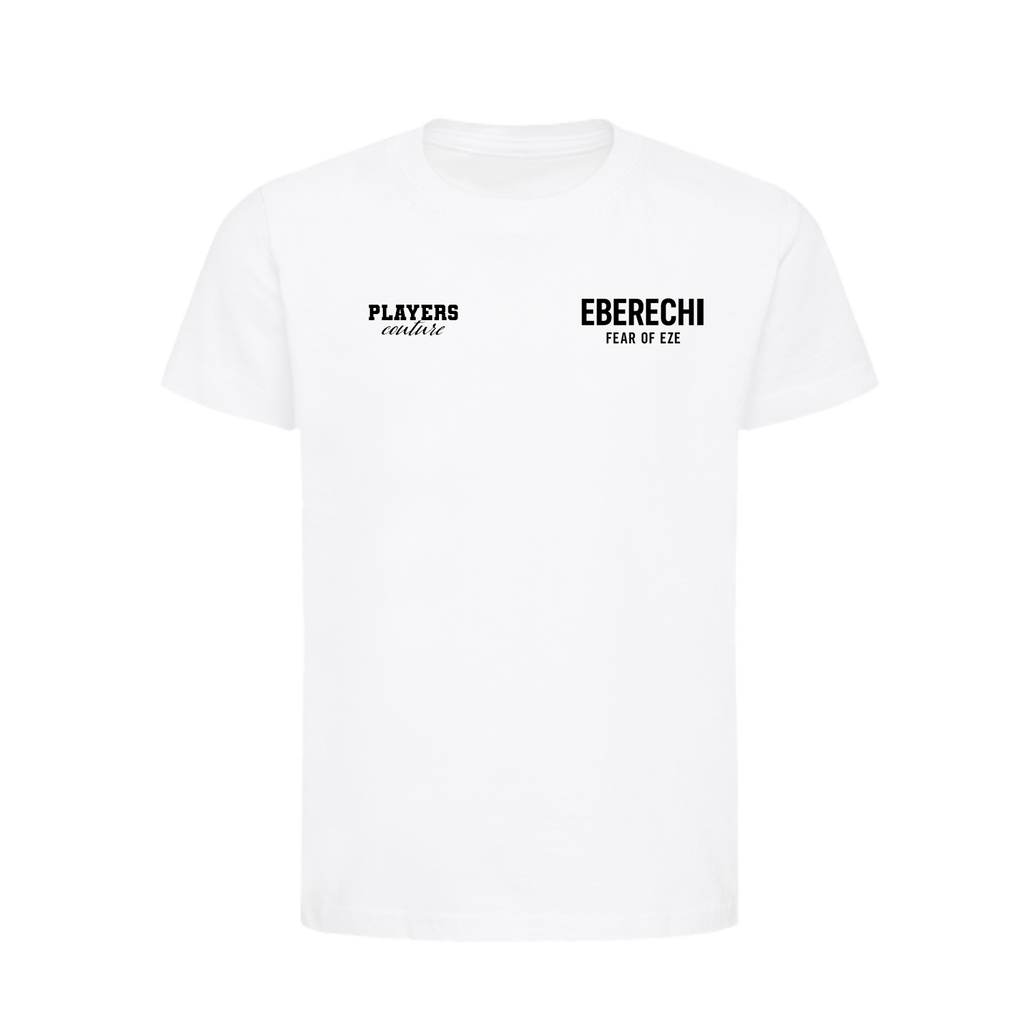 Eberechi Eze Logo Players Couture Kids T-Shirt White