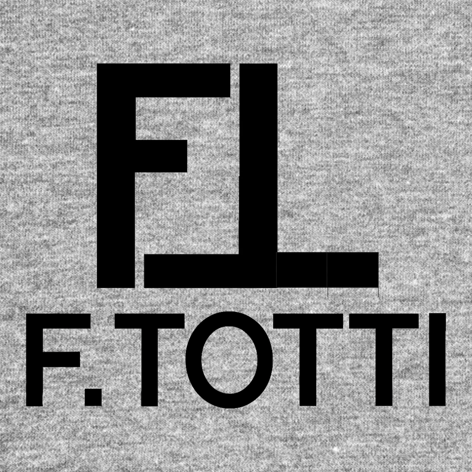Francesco Totti Logo Players Couture Mens T-Shirt