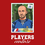 Fabien Barthez World Cup Sticker Men's Hoodie – fabien barthez red Players Couture design