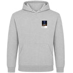 Fabio Cannavaro Italy Icons in Lights Frame Men's Hoodie in Gray