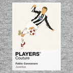 Fabio Cannavaro Juventus grey Icon Frame artwork detail