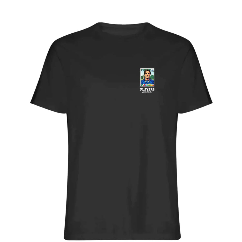 Fabio Cannavaro World Cup t-shirt – black men's t-shirt featuring the Fabio Cannavaro World Cup Players Couture logo