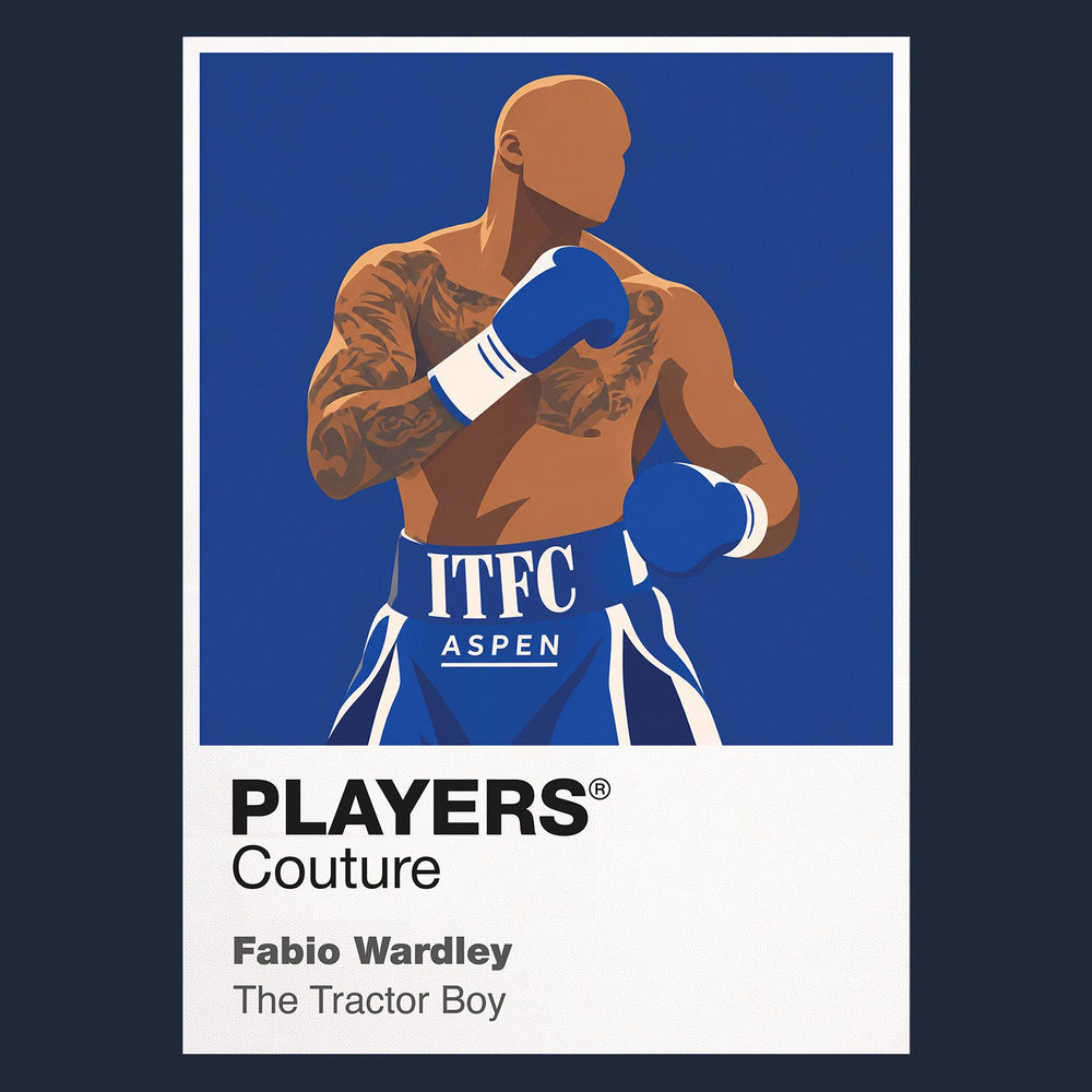 Fabio Wardley Icon Frame artwork in navy