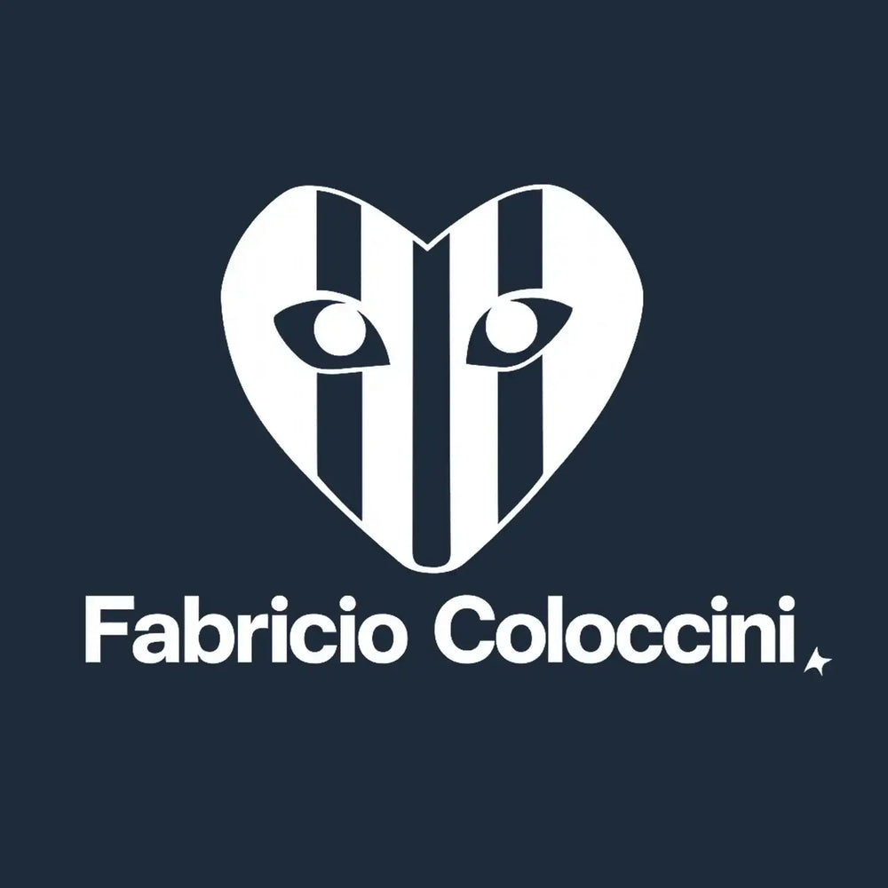 Fabricio Coloccini Logo Players Couture Men's Casual Hoodie - Navy / S | AC Milan, Argentina, Atletico Madrid, Boca Juniors, Fashion Collection, Football, Hoodies, Men's, Villarreal, Volume 1