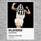 Fabrizio Ravanelli Juventus Men's T-Shirt - Grey