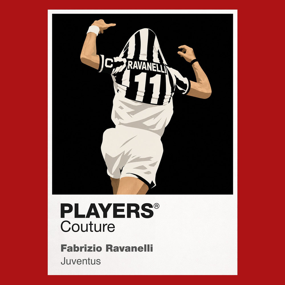 Fabrizio Ravanelli Juventus Men's Hoodie - Red
