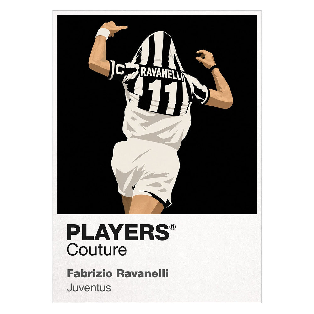 Fabrizio Ravanelli Juventus Men's T-Shirt - White