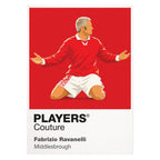 Fabrizio Ravanelli Middlesbrough Icon Frame — White