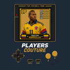 Faustino Asprilla 1P 8-Bit hoodie retro gaming design by Players Couture