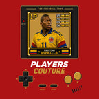 Faustino Asprilla 1P 8-Bit t-shirt retro gaming design by Players Couture