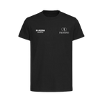 Faustino Asprilla t-shirt – black kids' t-shirt featuring the Faustino Asprilla Players Couture logo
