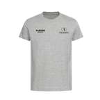 Faustino Asprilla t-shirt – grey kids' t-shirt featuring the Faustino Asprilla Players Couture logo