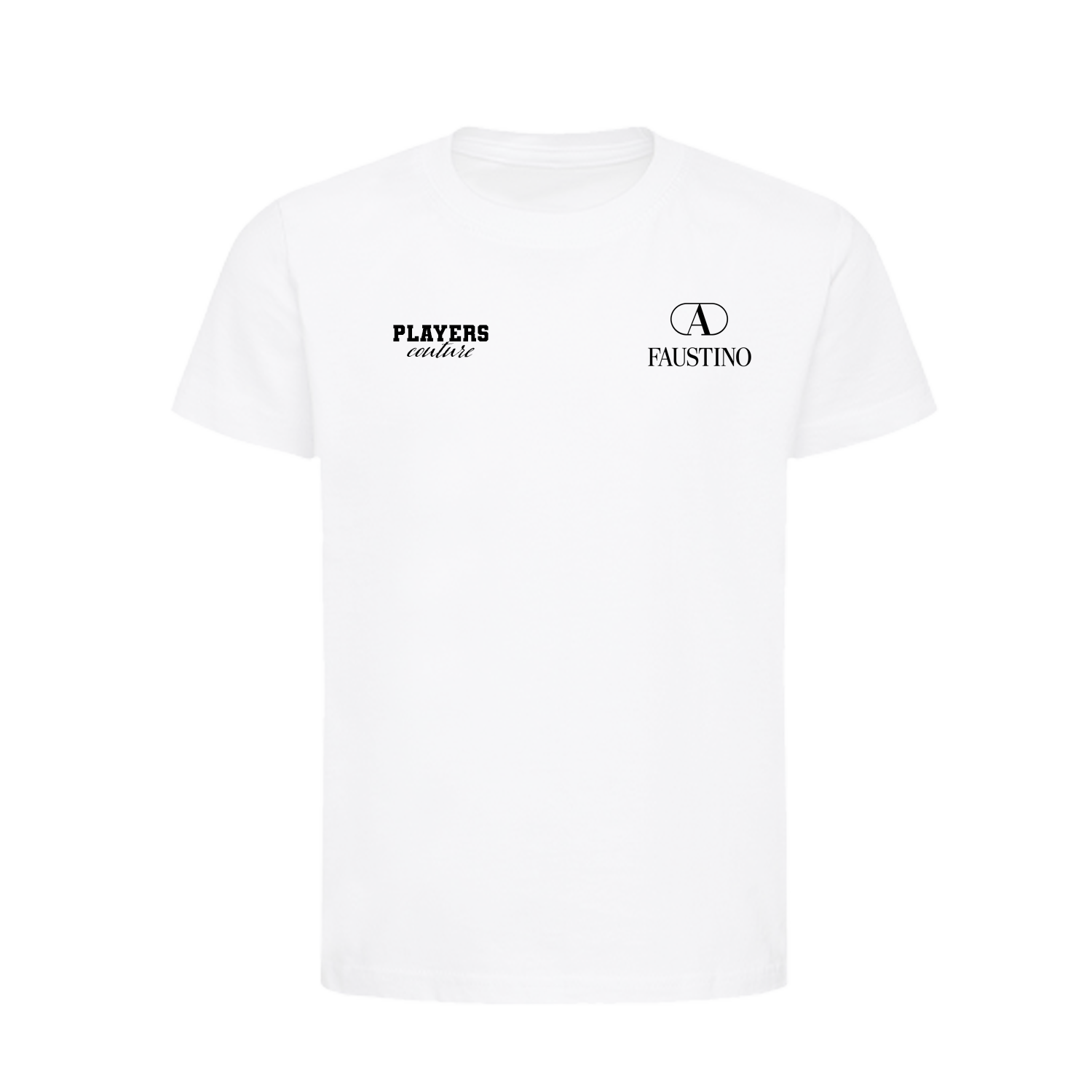 Faustino Asprilla Logo Players Couture Kids T-Shirt White