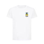 Faustino Asprilla World Cup Sticker Kids T-Shirt – faustino asprilla sticker kids white tshirt Players Couture design